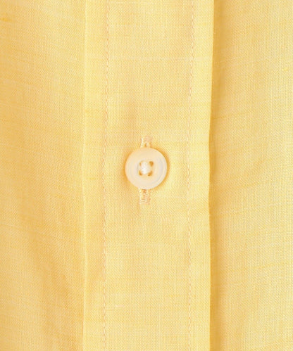 SHIPS: JAPAN FABRIC ラミー スクエアカット リラックス ワイドカラー シャツ