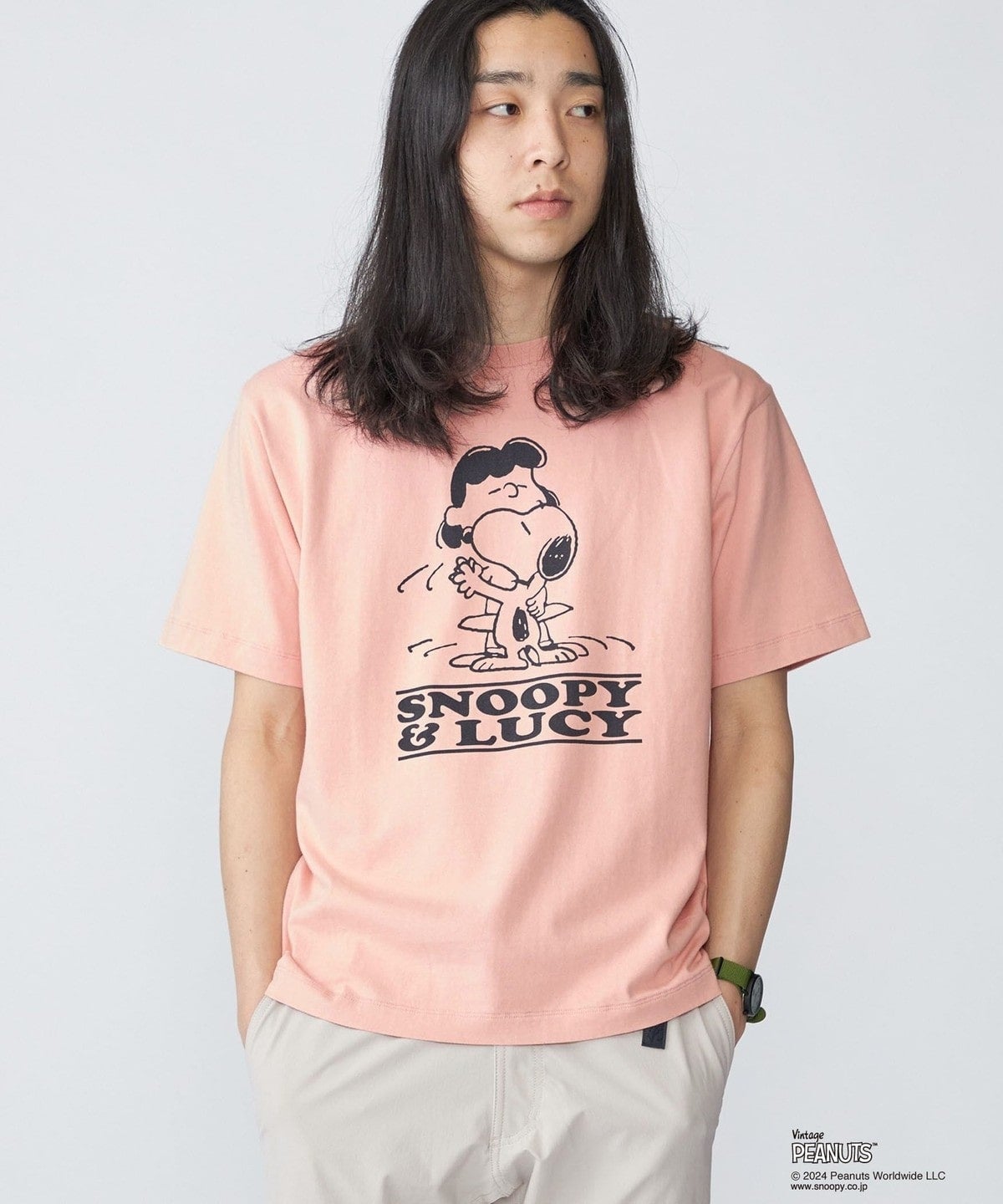 SHIPS: VINTAGE PEANUTS スヌーピー プリント Tシャツ 24SS