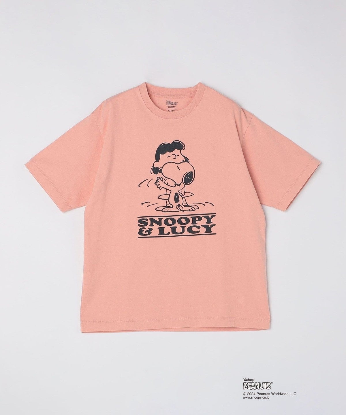 SHIPS: VINTAGE PEANUTS スヌーピー プリント Tシャツ 24SS