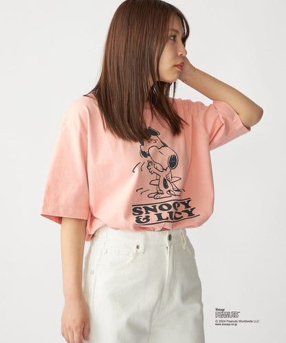 SHIPS: VINTAGE PEANUTS スヌーピー プリント Tシャツ 24SS