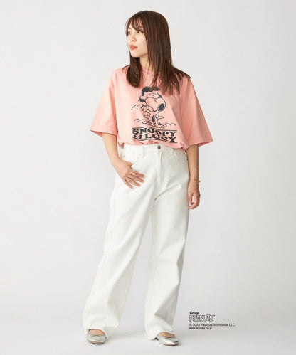 SHIPS: VINTAGE PEANUTS スヌーピー プリント Tシャツ 24SS