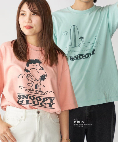 SHIPS: VINTAGE PEANUTS スヌーピー プリント Tシャツ 24SS