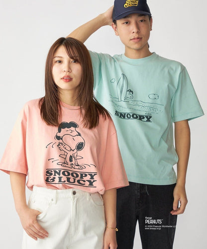 SHIPS: VINTAGE PEANUTS スヌーピー プリント Tシャツ 24SS