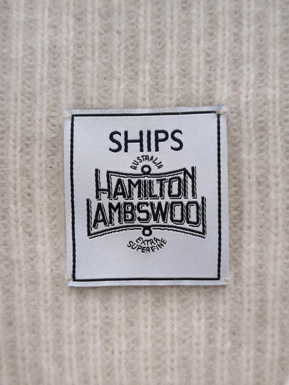 HAMILTON アンゴラハイネックプルオーバー