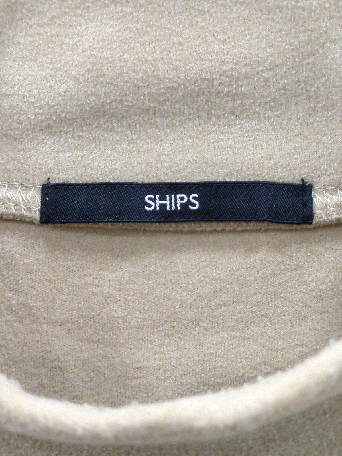 SHIPS: モイスチャー ハイネック プルオーバー