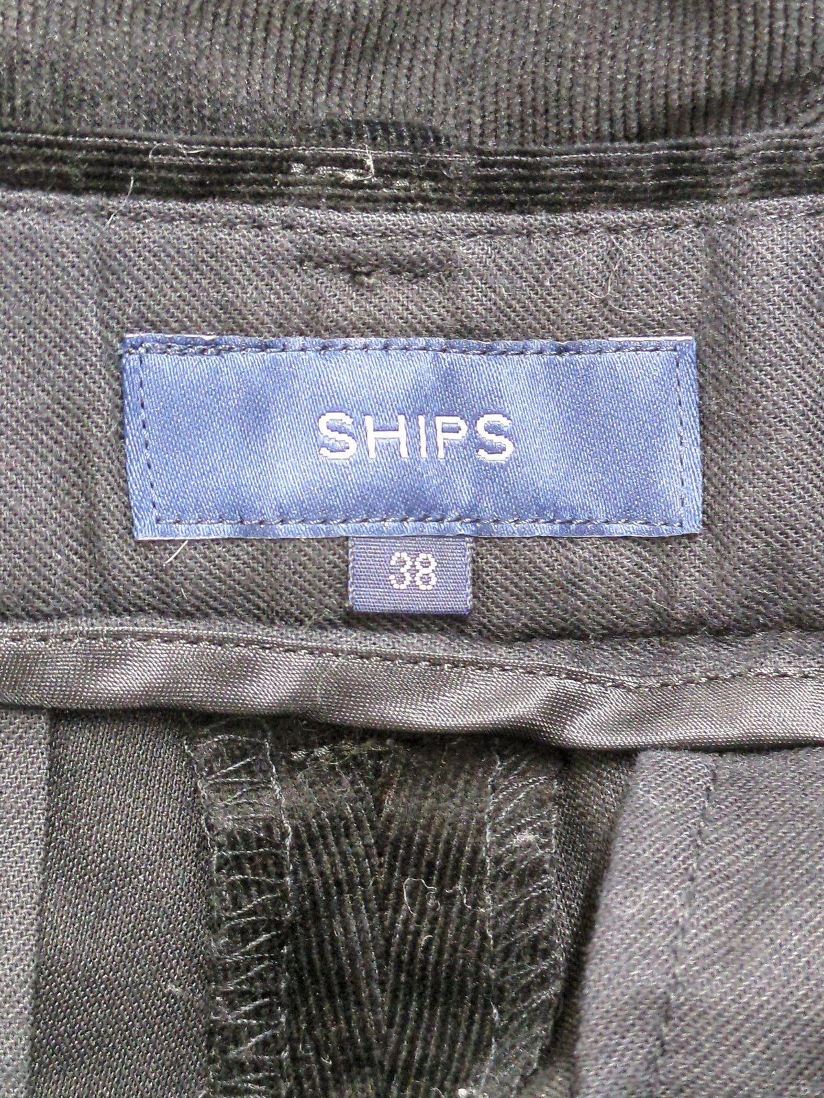 CORUROY TROUSERS