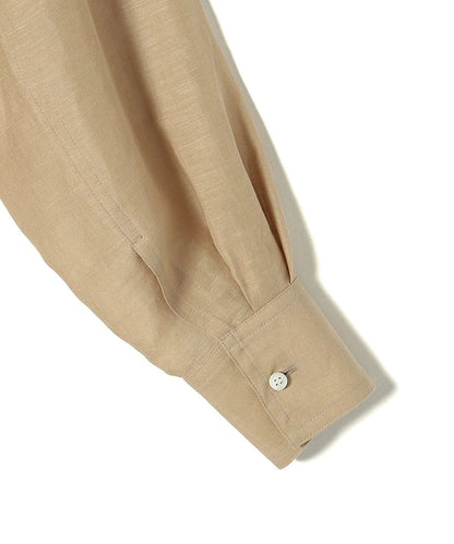 【一部WEB限定】〈手洗い可能〉IMPERIAL LINEN オーバー シャツ