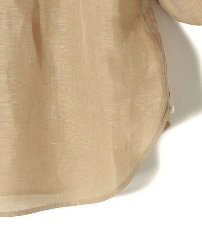 【一部WEB限定】〈手洗い可能〉IMPERIAL LINEN オーバー シャツ