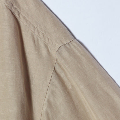 【一部WEB限定】〈手洗い可能〉IMPERIAL LINEN オーバー シャツ