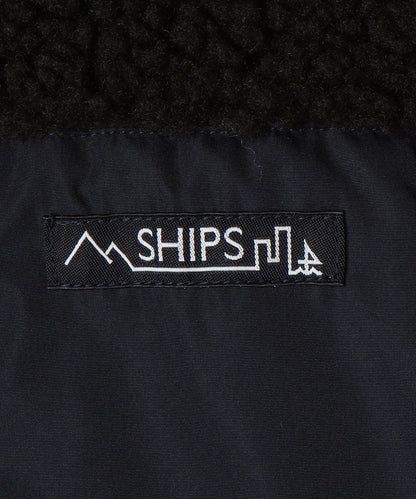 【WEB限定】SHIPS: ビッグシルエット リバーシブル ボア フリース ブルゾン 20FW