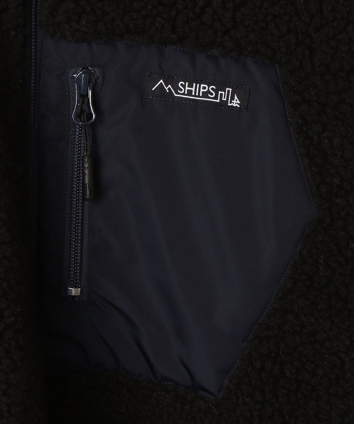 【WEB限定】SHIPS: ビッグシルエット リバーシブル ボア フリース ブルゾン 20FW