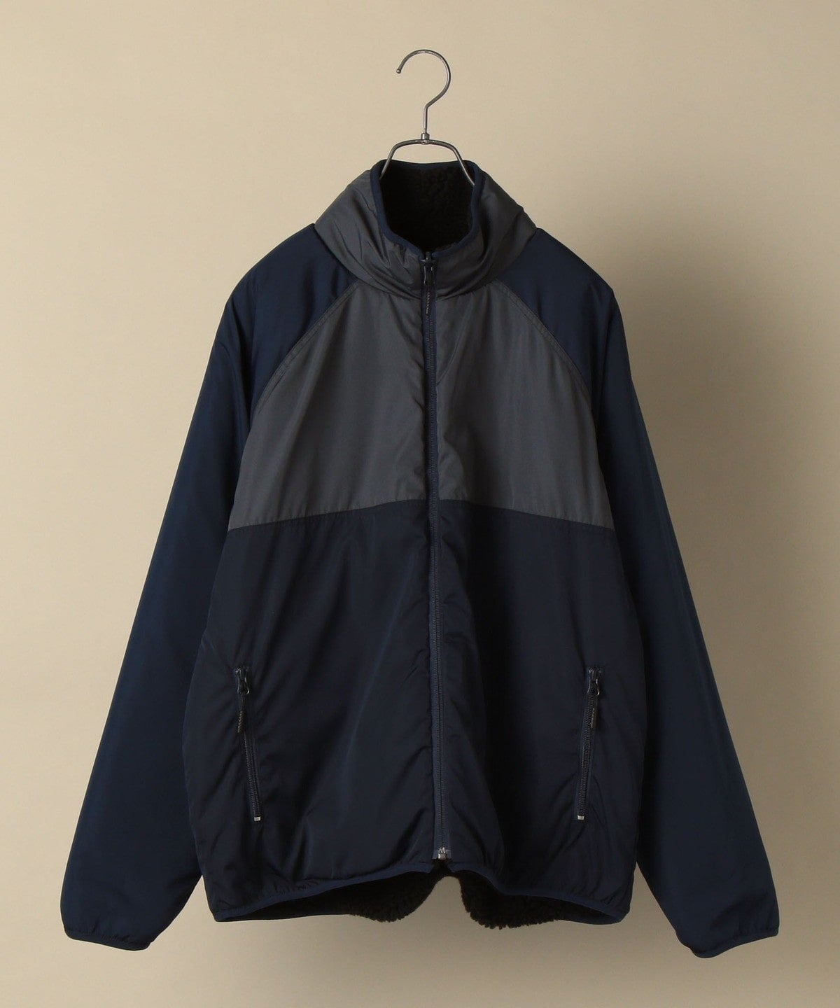 【WEB限定】SHIPS: ビッグシルエット リバーシブル ボア フリース ブルゾン 20FW