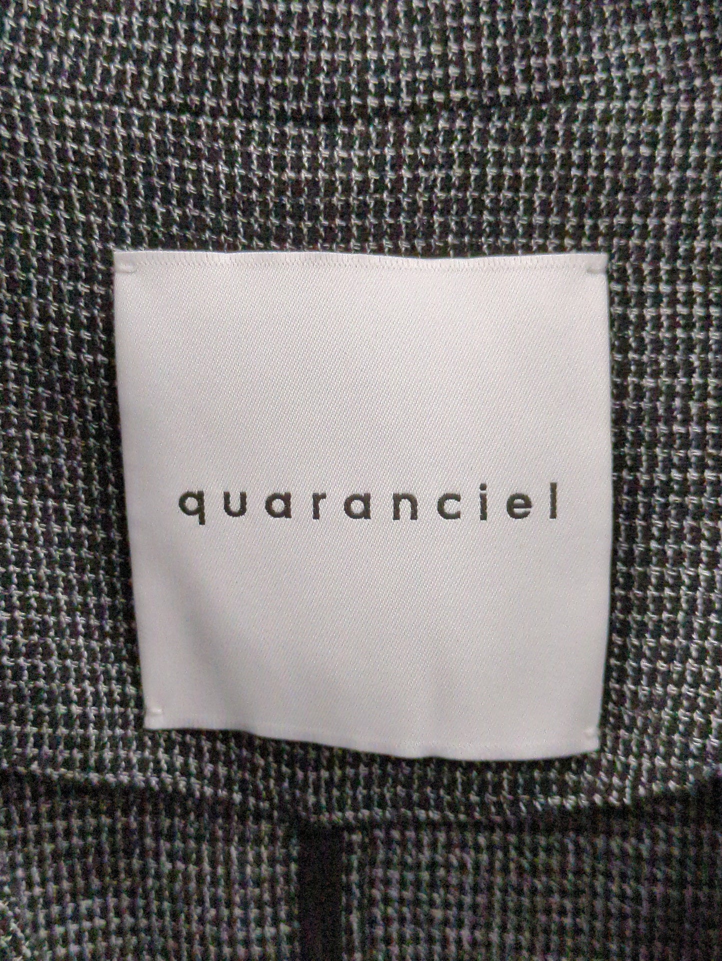 quaranciel:〈手洗い可能〉サマー カラミ テーラード シングル ジャケット