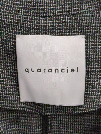 quaranciel:〈手洗い可能〉サマー カラミ テーラード シングル ジャケット