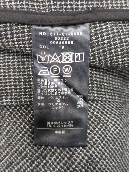 quaranciel:〈手洗い可能〉サマー カラミ テーラード シングル ジャケット