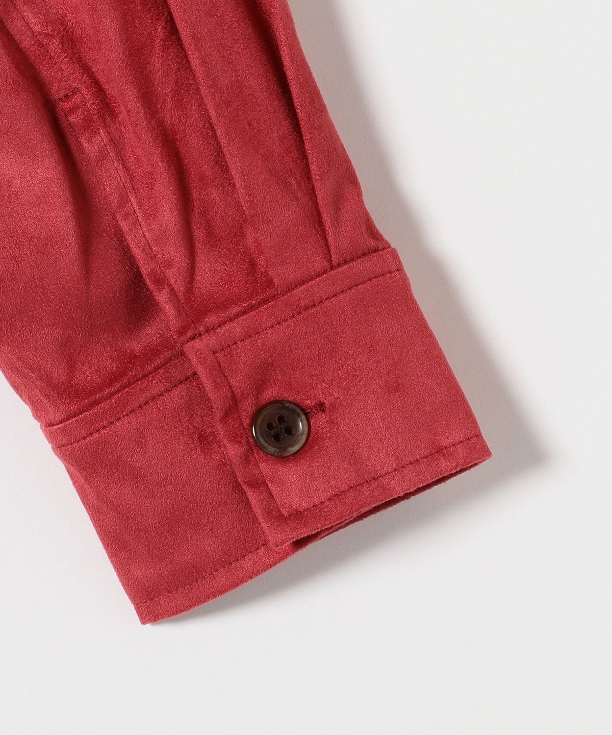 SHIPS any: エコスエードコートワンピース