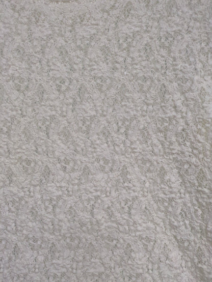 〈手洗い可能〉ラッセル レース クルーネック カットソー