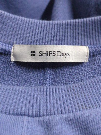 SHIPS Days:〈洗濯機可能〉オーバーダイ 裏毛 クロップド プルオーバー