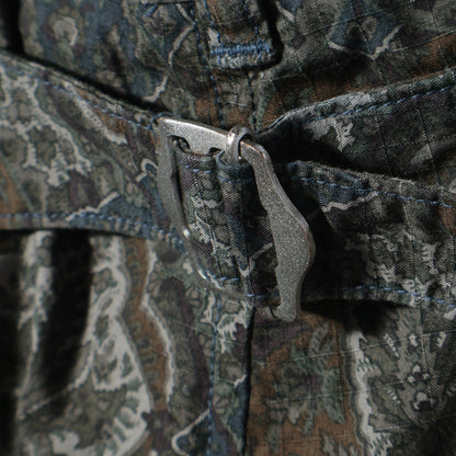 Southwick Gate Label: コロニアルプリント 1タックパンツ (セットアップ対応)