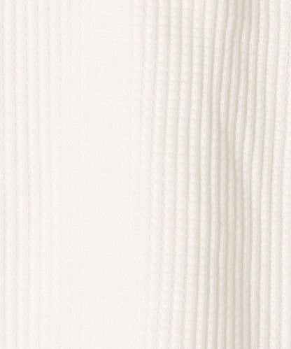 SHIPS any:〈ウォッシャブル〉ワッフル ヘンリーネック プルオーバー