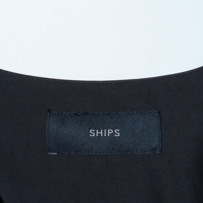 SHIPS:TEN/PL NO COLLAR BLOUSON
