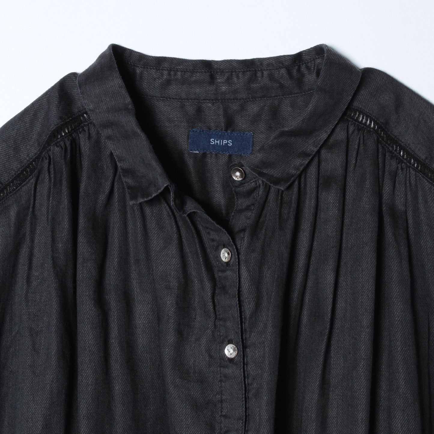 SHIPS:RAMIE GATHER BLOUSE