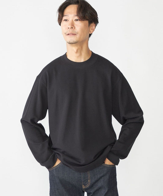 SHIPS: カノコ コンフォートネック ロングスリーブ Tシャツ