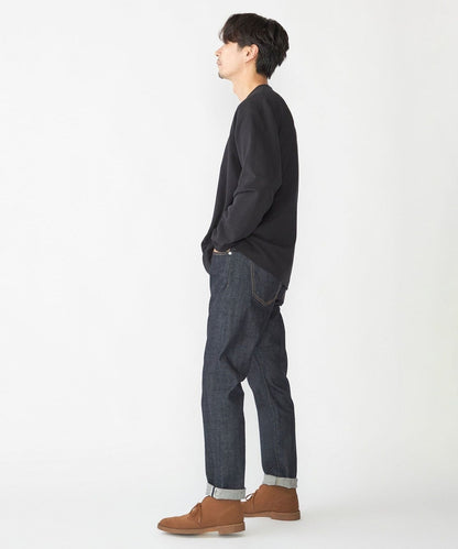 SHIPS: カノコ コンフォートネック ロングスリーブ Tシャツ