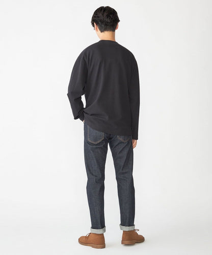 SHIPS: カノコ コンフォートネック ロングスリーブ Tシャツ