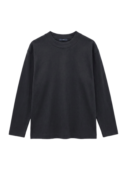 SHIPS: カノコ コンフォートネック ロングスリーブ Tシャツ