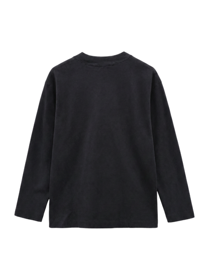 SHIPS: カノコ コンフォートネック ロングスリーブ Tシャツ