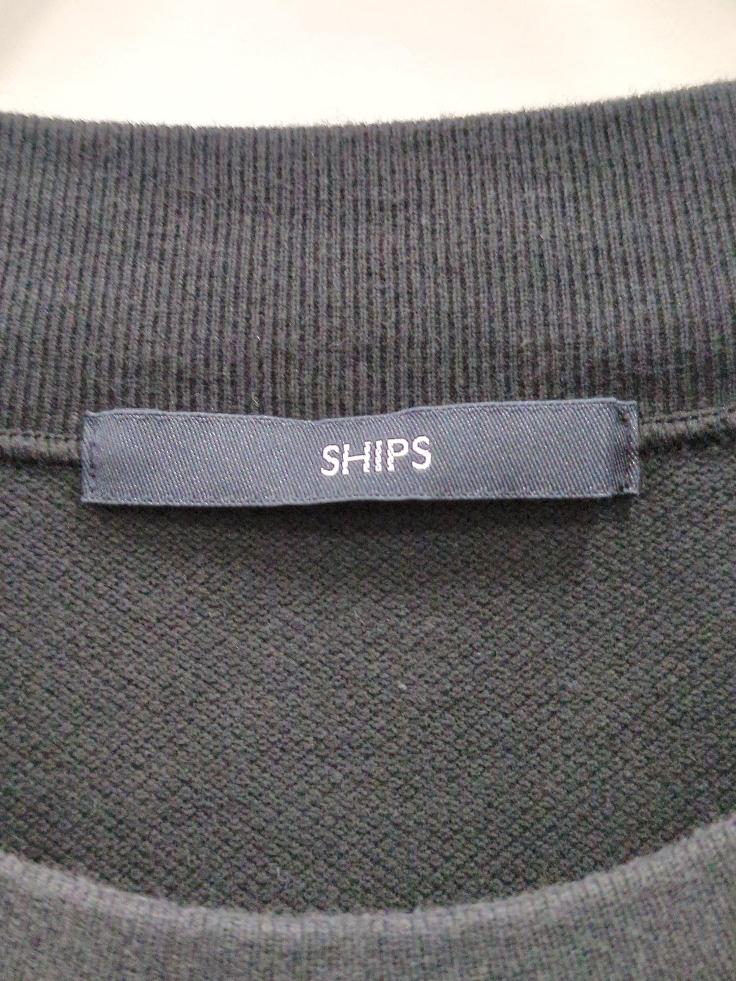 SHIPS: カノコ コンフォートネック ロングスリーブ Tシャツ