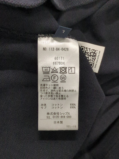 SHIPS: カノコ コンフォートネック ロングスリーブ Tシャツ