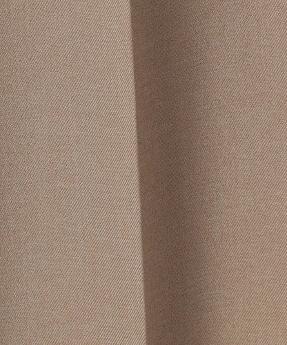 〈手洗い可能〉ソリッドセミワイドパンツ