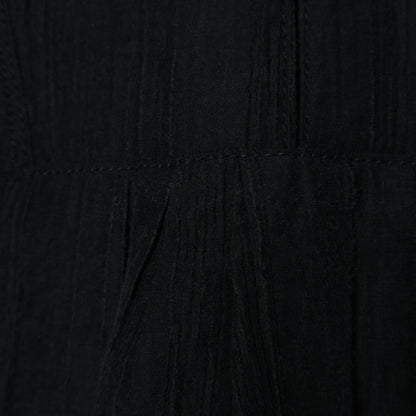 【WEB限定】〈洗濯機可能〉シアー ストライプ ギャザー ブラウス