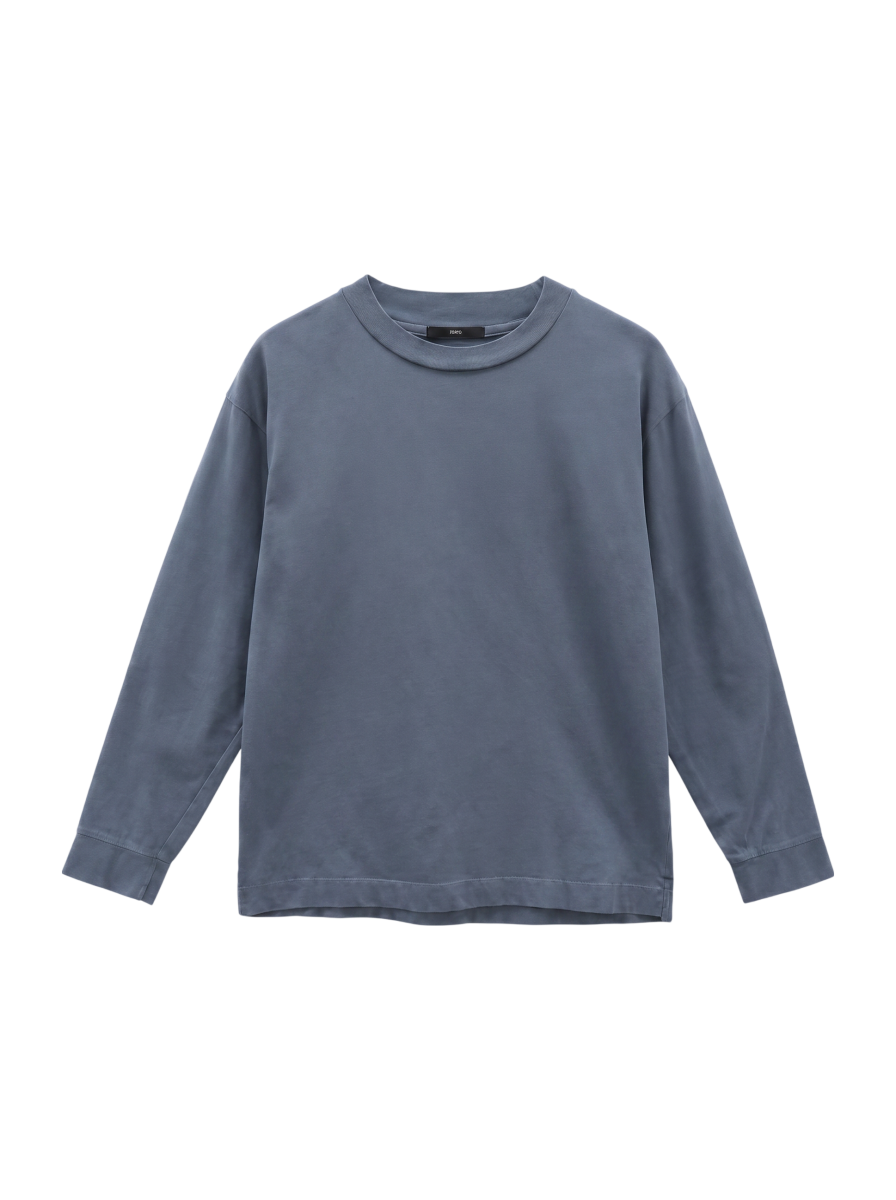 【WEB限定】SHIPS: 形態安定 防シワ加工 テレワーク ビズ Vネック Tシャツ (ロンT) 21FW
