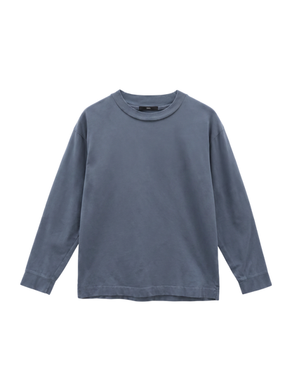 【WEB限定】SHIPS: 形態安定 防シワ加工 テレワーク ビズ Vネック Tシャツ (ロンT) 21FW