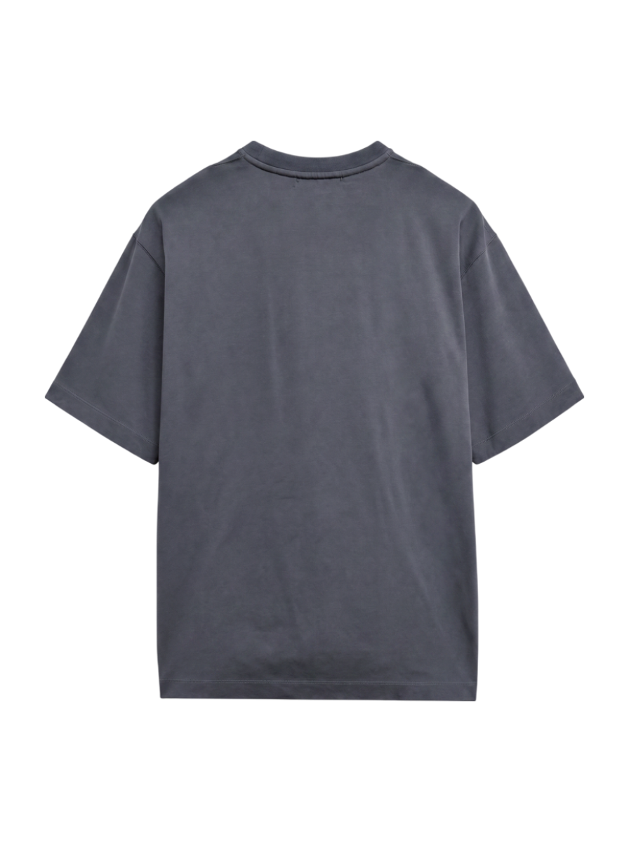 SHIPS: コットン ポンチ クルーネック Tシャツ