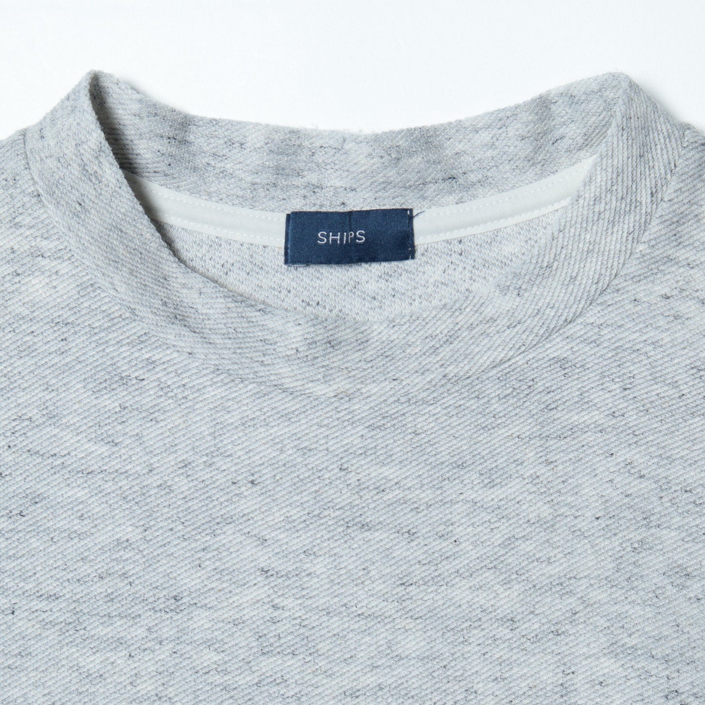 SHIPS:CT/LN TWILL MOCKNECK PO(TOP