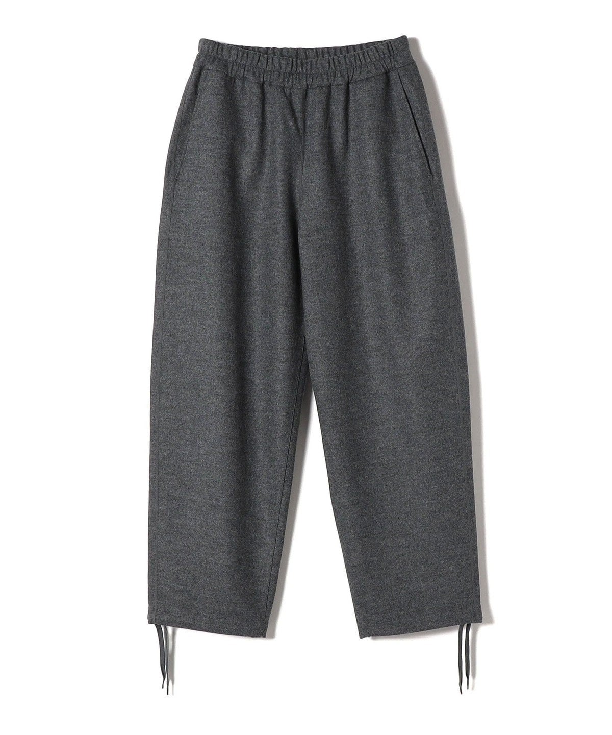 Primary NavyLabel:〈手洗い可能〉ウール ジャージ セットアップ ドロスト パンツ