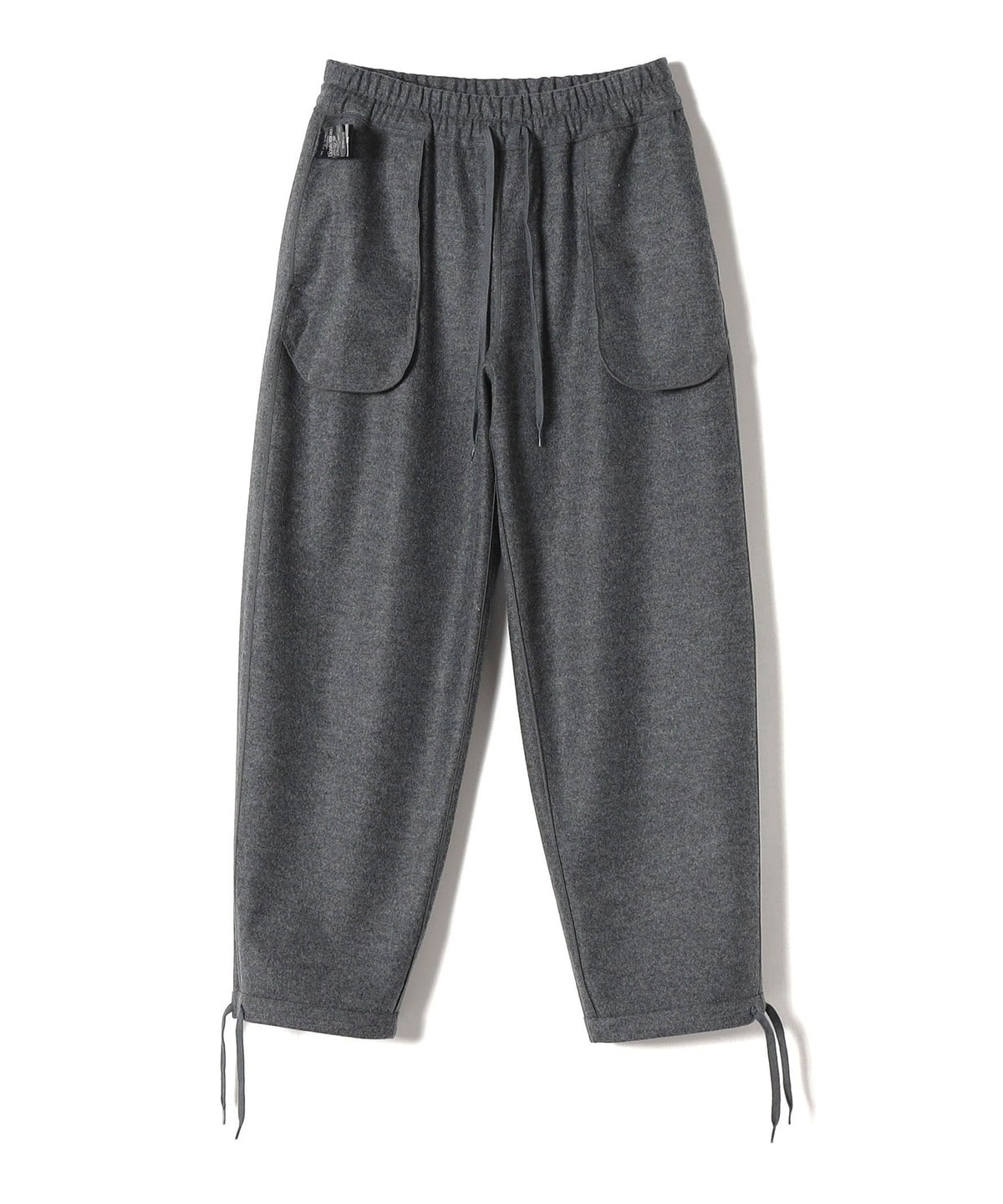 Primary NavyLabel:〈手洗い可能〉ウール ジャージ セットアップ ドロスト パンツ
