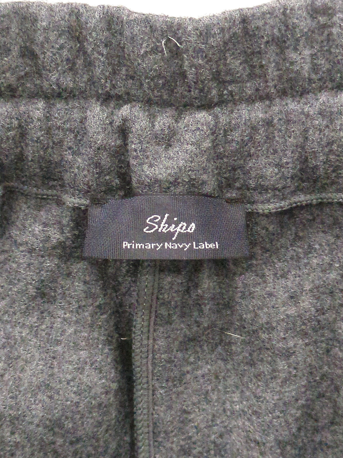 Primary NavyLabel:〈手洗い可能〉ウール ジャージ セットアップ ドロスト パンツ