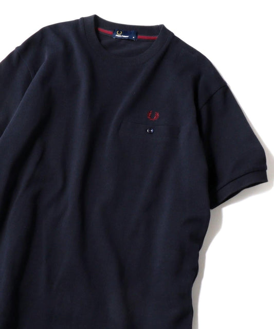 FRED PERRY: SHIPS別注 ピケ ポケット Tシャツ