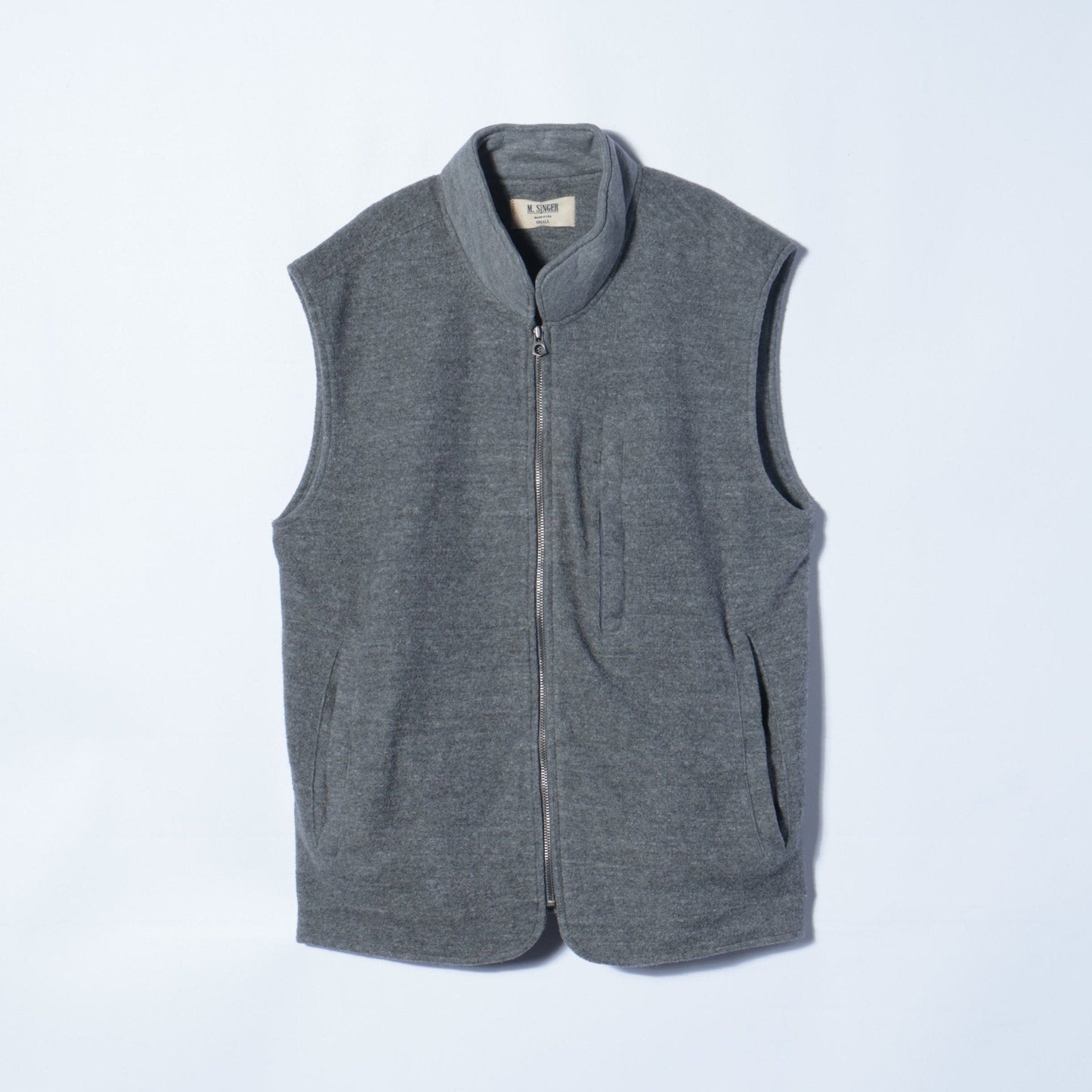 M.SINGER:ZIPUP VEST