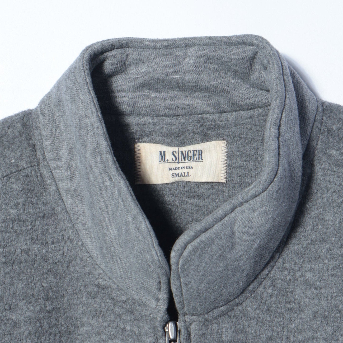 M.SINGER:ZIPUP VEST