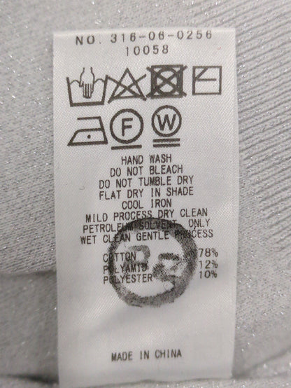 〈手洗い可能〉ラメ クルーネック ニット プルオーバー