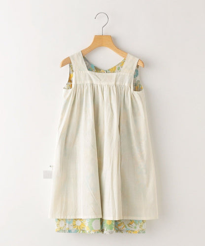 SHIPS KIDS:100〜130cm / リバティ ノースリーブ ワンピース