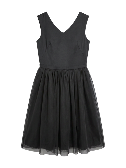BLACK/HE:TULE PRINCESS DRESS