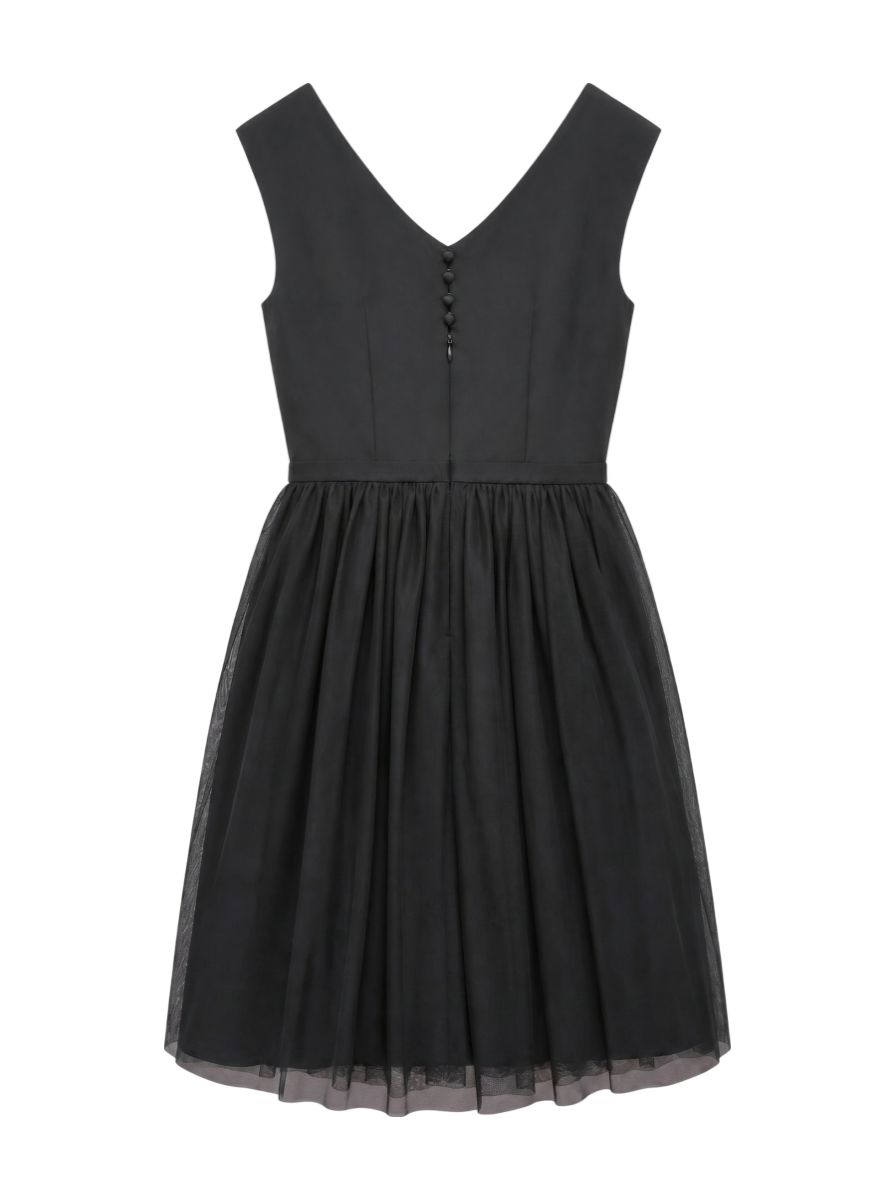BLACK/HE:TULE PRINCESS DRESS