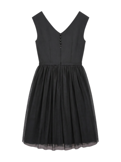BLACK/HE:TULE PRINCESS DRESS